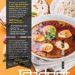 Advert for Rajdoot Indian Restaurant